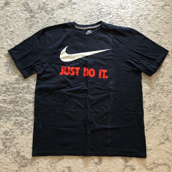 Nike | Shirts | Navy Blue Orange Mens 